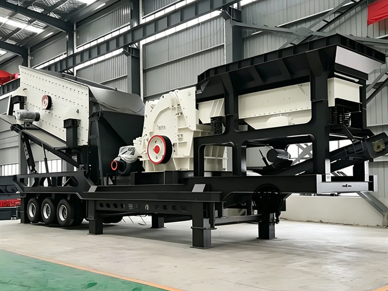 移动式建筑垃圾破碎站 移动式建筑垃圾破碎站